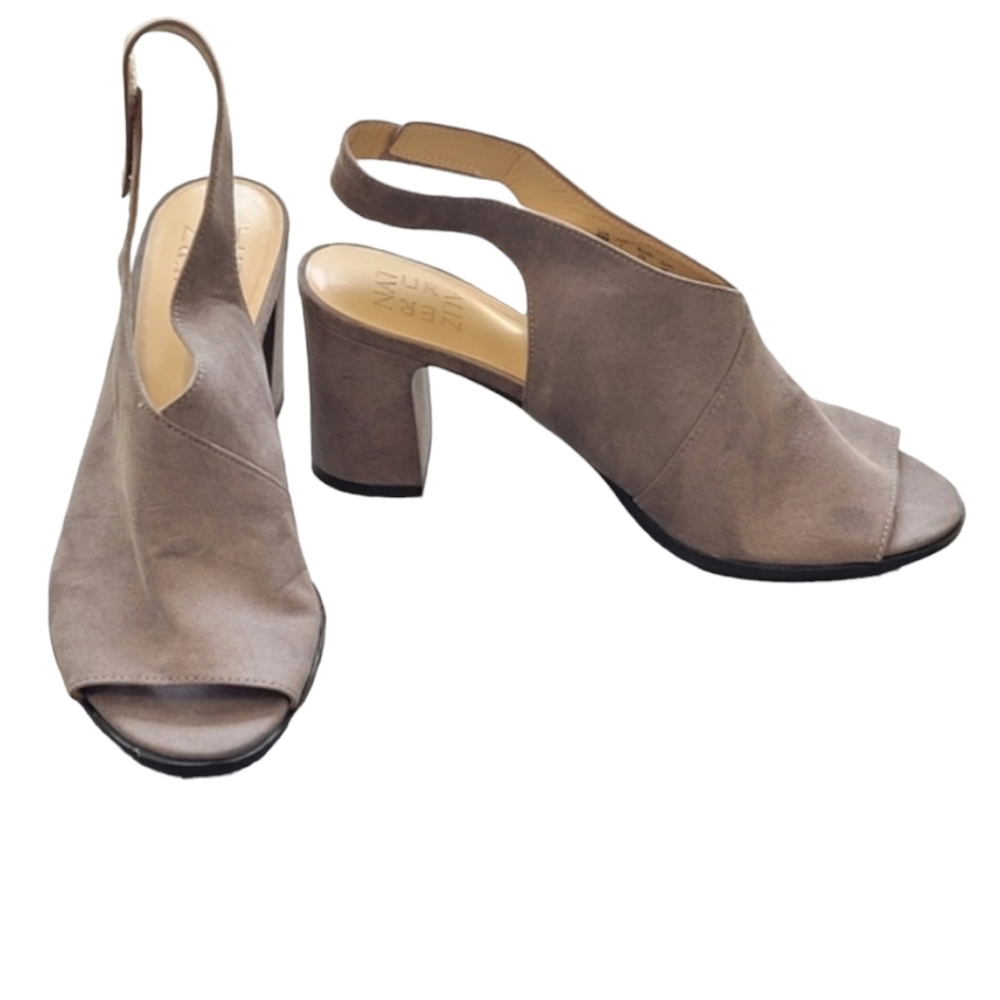 Naturalizer Gray Preston Slingbacks Size 9M